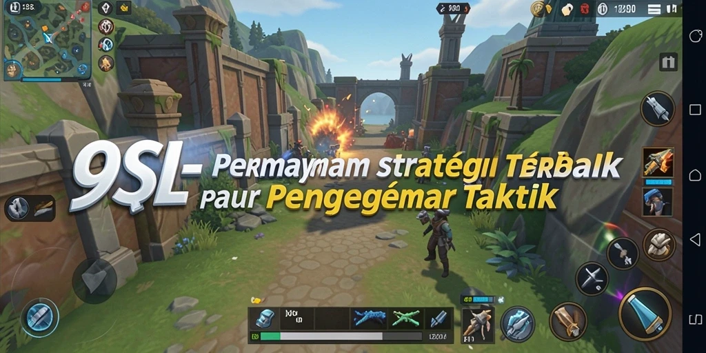 Tampilan gameplay 9SL dengan strategi mendebarkan dan taktik yang kompleks.
