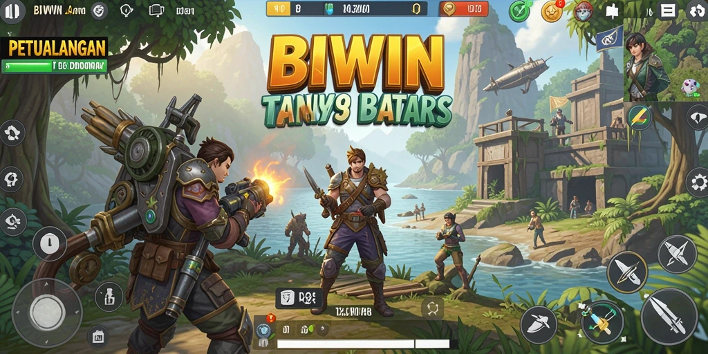 Gameplay seru di dunia terbuka BIWIN yang mengundang petualangan.