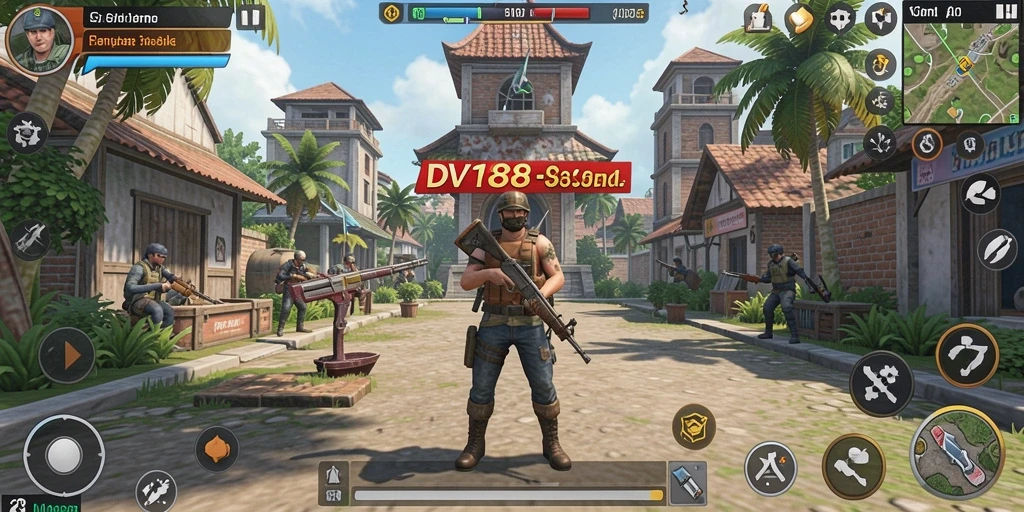 Tampilan gameplay DV188 dengan grafik yang halus dan interaksi menarik.