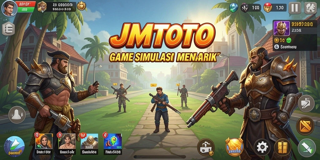 Tampilan gameplay JMTOTO yang menarik dan interaktif.