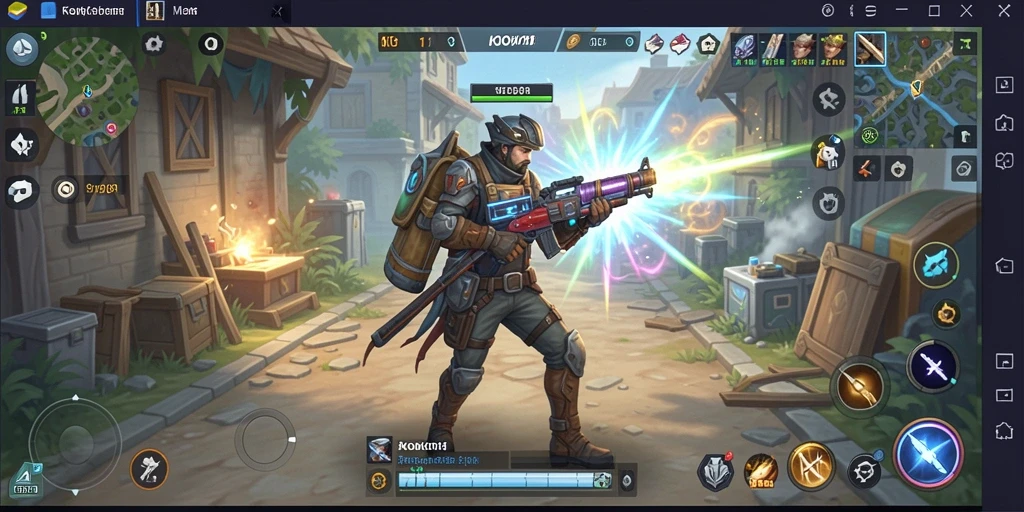 Tampilan gameplay KOKO11 dengan strategi yang intens.