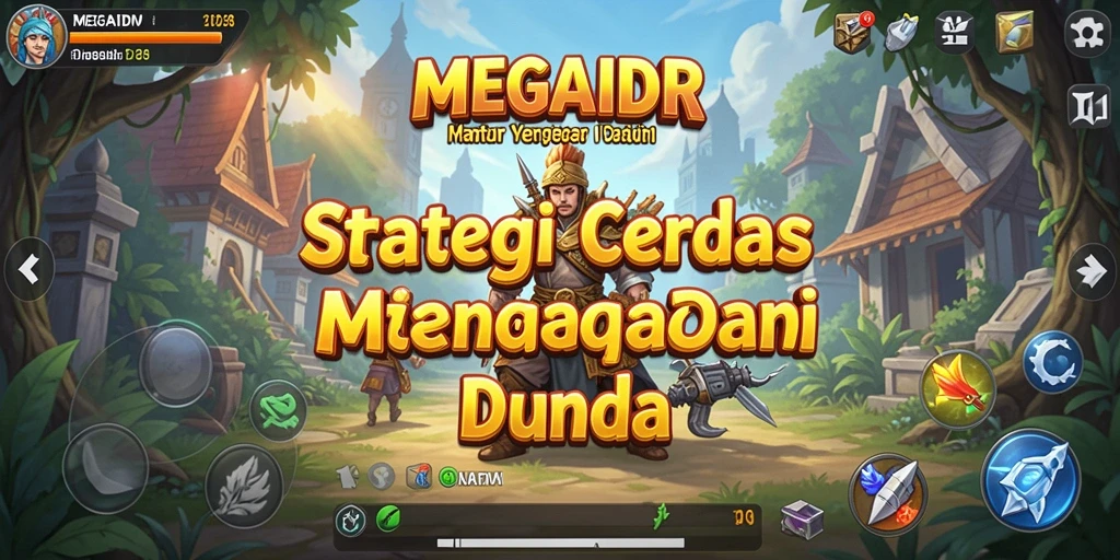 Tampilan gameplay yang seru dan penuh strategi dari MEGAIDR.