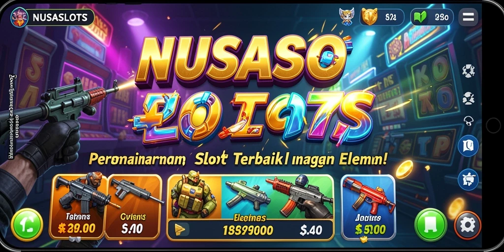 Screenshot gameplay yang menampilkan keseruan NUSASLOTS.