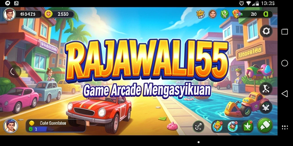Tangkapan layar gameplay RAJAWALI55 yang mendebarkan dan penuh aksi.