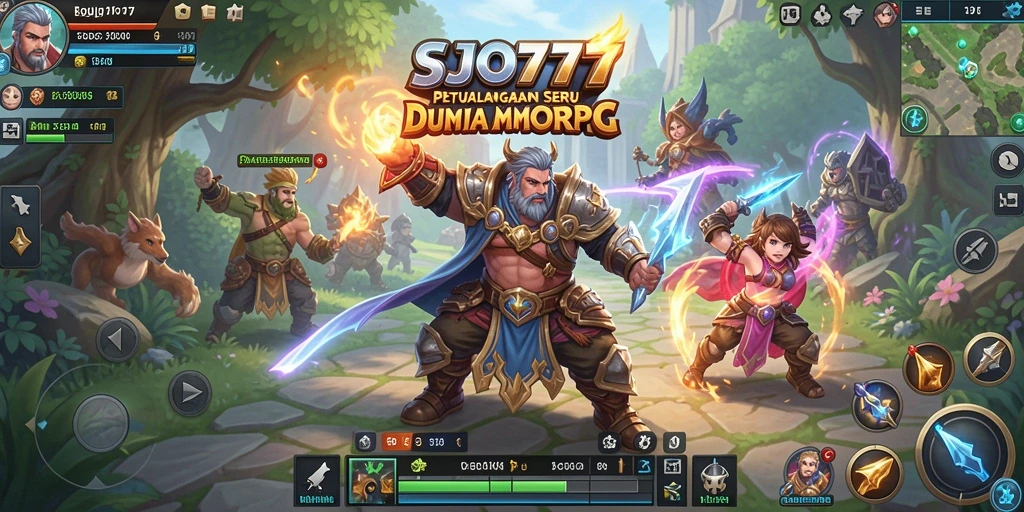 Tampilan gameplay menakjubkan dari SJO777 dengan aksi petualangan seru.